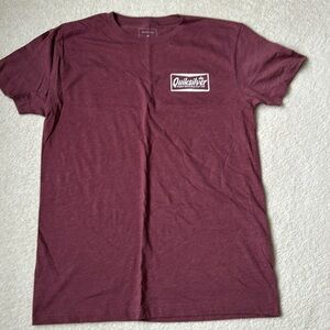 Quiksilver size mediumm maroon tee NWOT